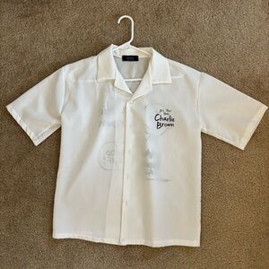 Charlie Brown Sheer Button Down Shirt